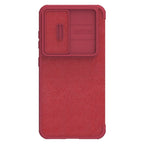 NILLKIN QIN Series Pro Sliding Camera Cover Design Leather Phone Case, For Samsung Galaxy S23+ 5G