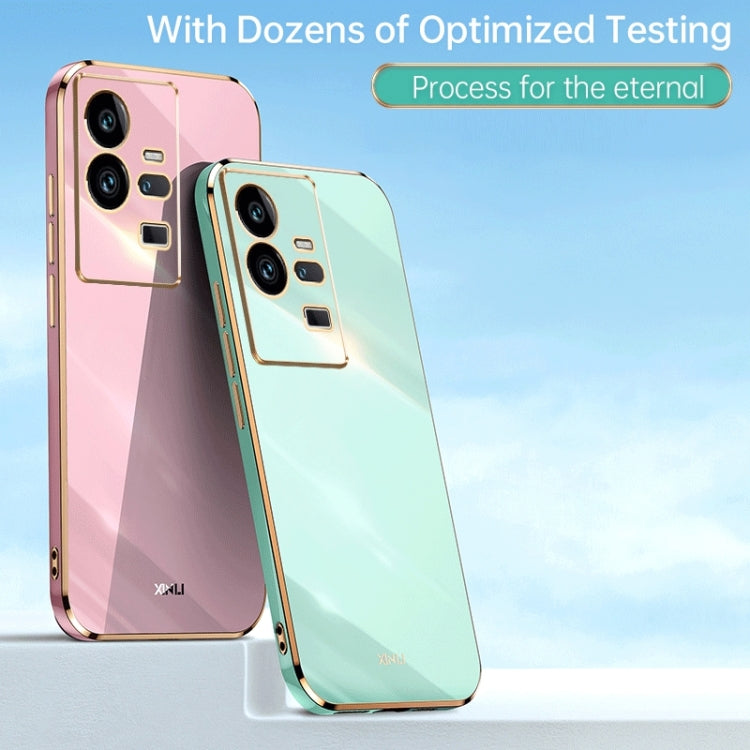 XINLI Straight Edge 6D Electroplate TPU Phone Case – TPU, For vivo iQOO 11 Pro 5G, For Xiaomi Redmi 12C 4G, For Xiaomi Redmi Note 12 Pro Speed