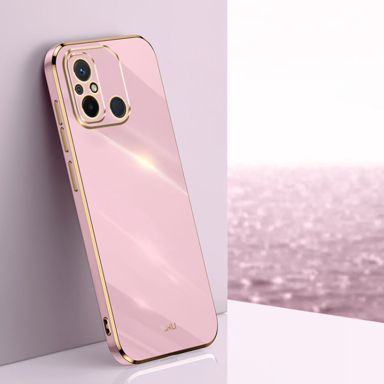 XINLI Straight Edge 6D Electroplate TPU Phone Case – TPU, For vivo iQOO 11 Pro 5G, For Xiaomi Redmi 12C 4G, For Xiaomi Redmi Note 12 Pro Speed For Xiaomi Redmi 12C 4G Cherry Purple