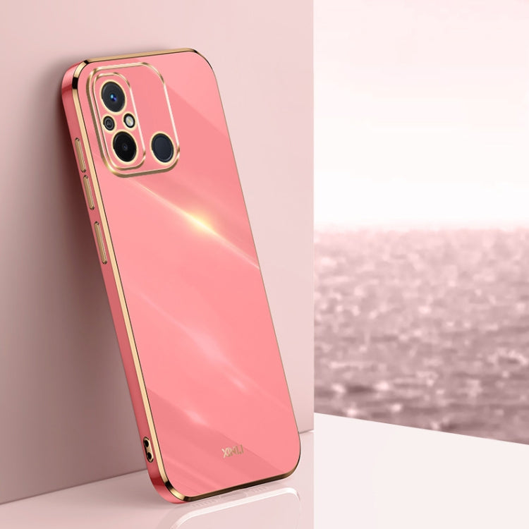 XINLI Straight Edge 6D Electroplate TPU Phone Case – TPU, For vivo iQOO 11 Pro 5G, For Xiaomi Redmi 12C 4G, For Xiaomi Redmi Note 12 Pro Speed For Xiaomi Redmi 12C 4G Hawthorn Red
