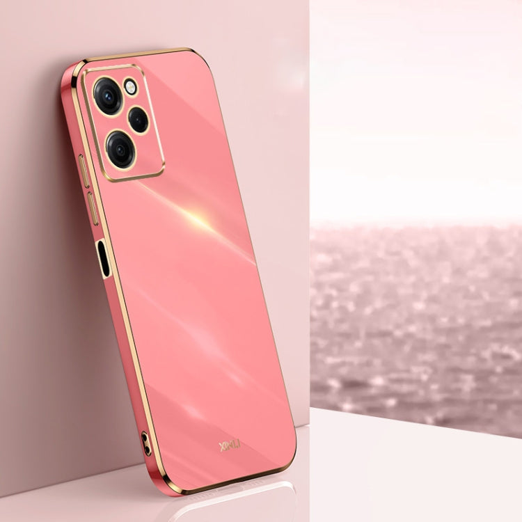 XINLI Straight Edge 6D Electroplate TPU Phone Case – TPU, For vivo iQOO 11 Pro 5G, For Xiaomi Redmi 12C 4G, For Xiaomi Redmi Note 12 Pro Speed For Xiaomi Redmi Note 12 Pro Speed Hawthorn Red