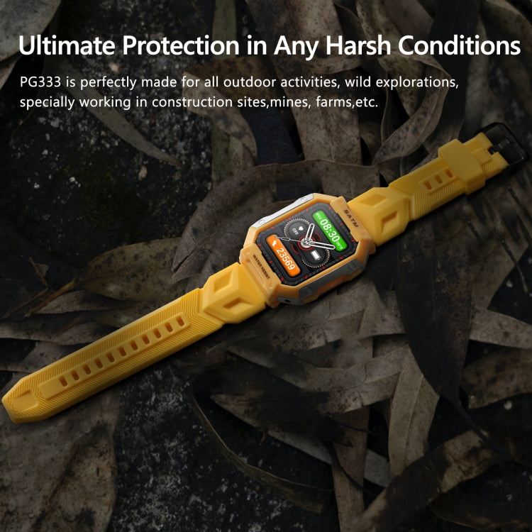 PG333 Sports Watch – 1.91" Screen, Blood Pressure Monitoring, Heart Rate Monitoring