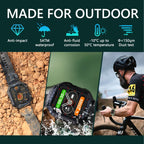 PG333 Sports Watch – 1.91" Screen, Blood Pressure Monitoring, Heart Rate Monitoring
