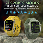 PG333 Sports Watch – 1.91" Screen, Blood Pressure Monitoring, Heart Rate Monitoring