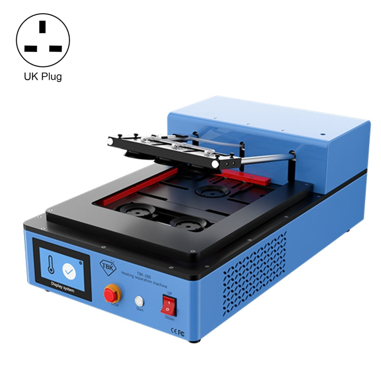 TBK 288L Built-in Vacuum Pump Automatic LCD Screen Heating Separator Machine – Durable Build, Easy to Use UK Plug