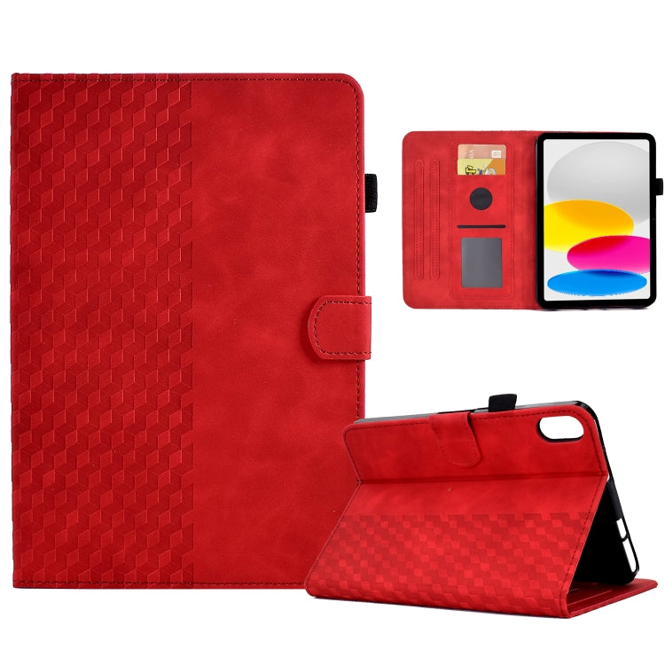 Tablet Case – Leather (iPad 10th Gen 10) For iPad 10th Gen 10.9 2022 Red