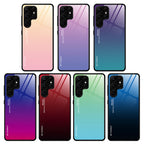 For Samsung Galaxy S23 Ultra 5G Gradient Color Glass Phone Case, For Samsung Galaxy S23 Ultra 5G