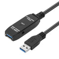 USB 3.0 Male to Female Data Sync Super Speed Extension Cable, Length:10m, 10m – Magnetic, Data Transmission