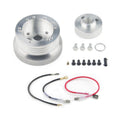 5 & 6 Hole Steering Wheel Polished Hub Adapter, Type A, Type B Type A