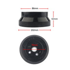 5 & 6 Hole Steering Wheel Polished Hub Adapter, Type A, Type B