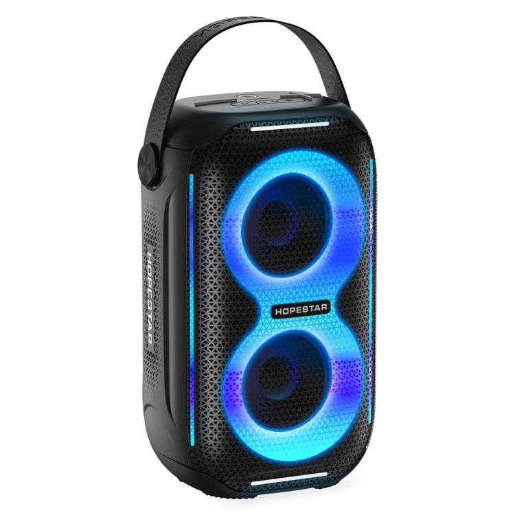 HOPESTAR Party200 mini Portable Tone Pulse RGB Light Bluetooth Speaker, Party200 mini Party200 mini Black