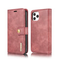 DG.MING Crazy Horse Texture Detachable Magnetic Leather Case, For iPhone 12/12 Pro, For iPhone 12 Pro Max, For Samsung Galaxy S23 5G, For Samsung Galaxy S23+ 5G For iPhone 12 12 Pro Red