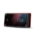 DG.MING Crazy Horse Texture Detachable Magnetic Leather Case, For Samsung Galaxy S23 Ultra 5G