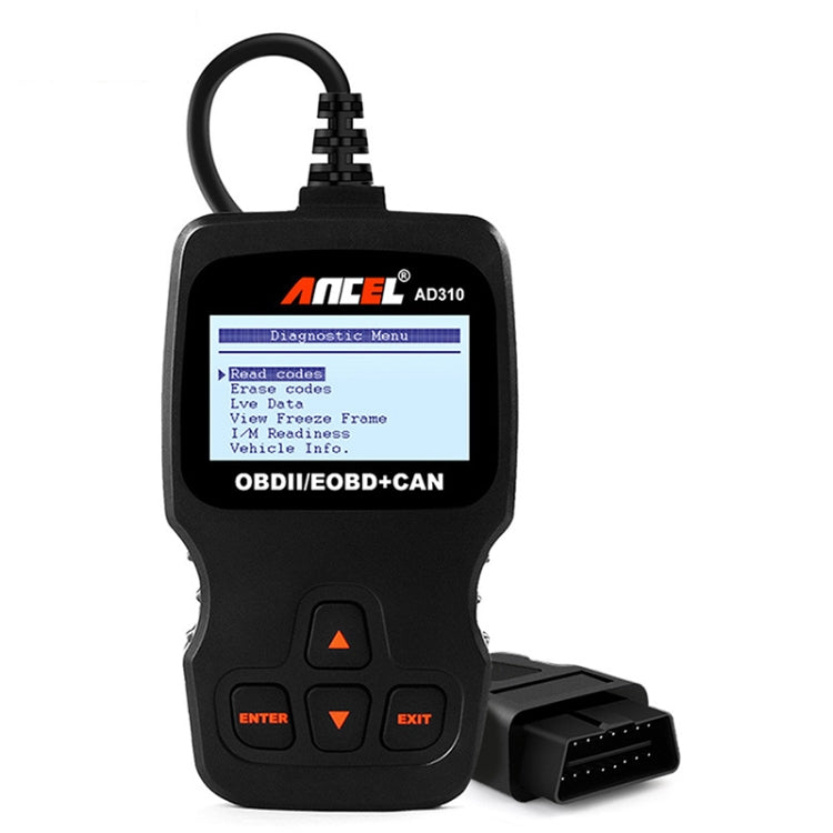 Ancel AD310 CAN OBD2 Car Engine Fault Diagnosis Tool, AD310 AD310