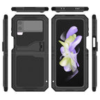 RedPepper 360 Full Body Rugged Metal Life Waterproof Phone Case – Shockproof, Waterproof, Screen Protector, For Samsung Galaxy Z Flip4