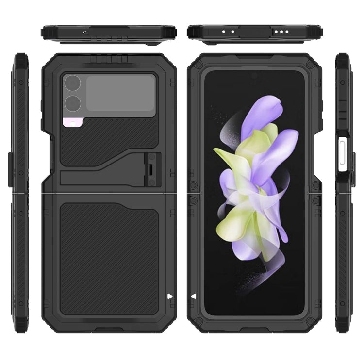 RedPepper 360 Full Body Rugged Metal Life Waterproof Phone Case – Shockproof, Waterproof, Screen Protector, For Samsung Galaxy Z Flip4