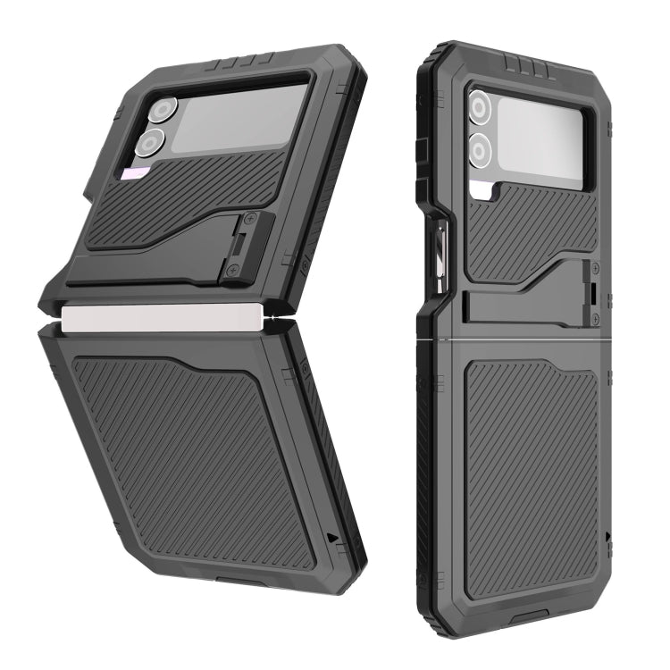 RedPepper 360 Full Body Rugged Metal Life Waterproof Phone Case – Shockproof, Waterproof, Screen Protector, For Samsung Galaxy Z Flip4