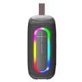 HOPESTAR P60 IPX6 Waterproof 10W 66mm Outdoor Bluetooth Speaker Grey