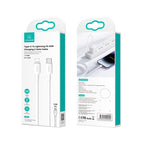 USAMS US-SJ610 U84 PD20W USB-C / Type-C to 8 Pin Charging Data Cable, PD20W 8 Pin 1m