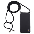 Candy Color TPU Protective Case with Lanyard, For iPhone XS / X, For... For iPhone XS X Black