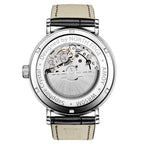 NORTH EDGE AMOY Multifunctional Business Men's Watch Waterproof Leather Mechanical Watch
