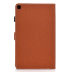 Solid Color Tablet PC Universal Magnetic Horizontal Flip Leather Case with Card Slots & Holder, For Galaxy Tab A 10.1(2019) T510, For Galaxy Tab S5e T720
