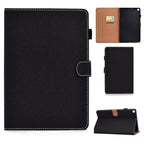 Solid Color Tablet PC Universal Magnetic Horizontal Flip Leather Case with Card Slots & Holder, For Galaxy Tab A 10.1(2019) T510, For Galaxy Tab S5e T720