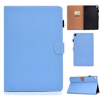 Solid Color Tablet PC Universal Magnetic Horizontal Flip Leather Case with Card Slots & Holder, For Galaxy Tab A 10.1(2019) T510, For Galaxy Tab S5e T720
