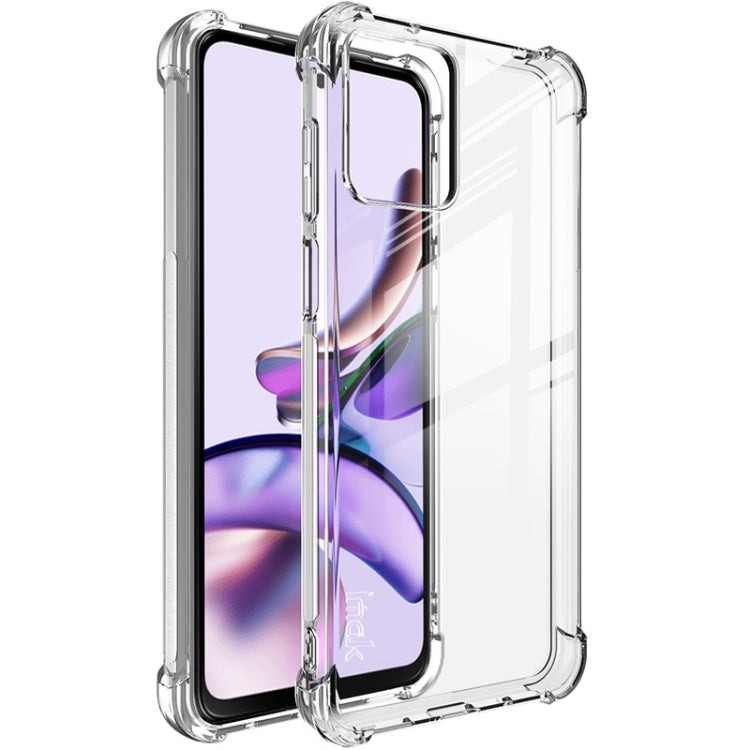 Shockproof Airbag TPU Phone Case – Shockproof, TPU, For Motorola Moto E13 4G, For Motorola Moto G13 4G / G23 4G, For Motorola Moto G53 5G, For Motorola Moto G73 5G, For Motorola ThinkPhone 5G, For Xiaomi Redmi K60E 5G For Motorola Moto G13 4G G23 4G Transparent