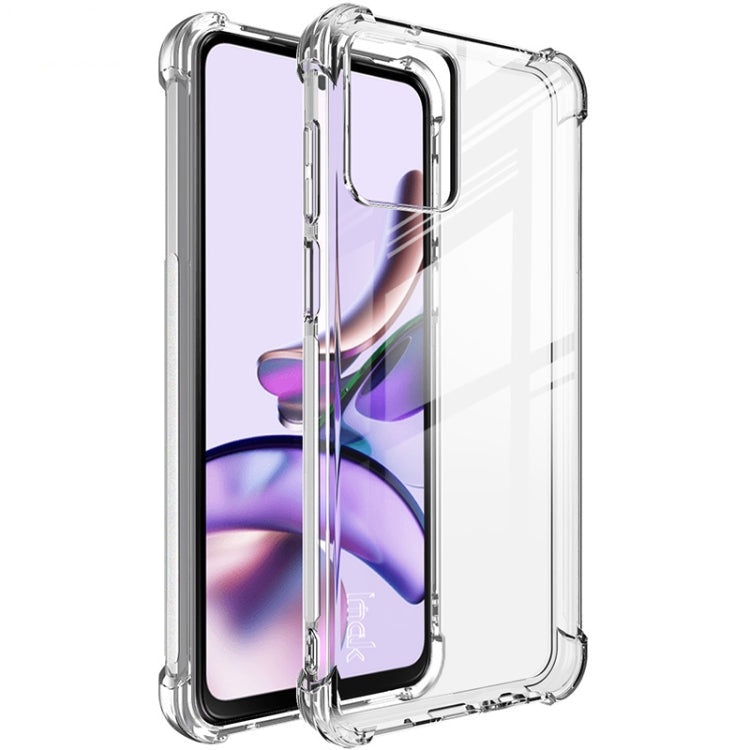 Shockproof Airbag TPU Phone Case – Shockproof, TPU, For Motorola Moto E13 4G, For Motorola Moto G13 4G / G23 4G, For Motorola Moto G53 5G, For Motorola Moto G73 5G, For Motorola ThinkPhone 5G, For Xiaomi Redmi K60E 5G For Motorola Moto G53 5G Transparent