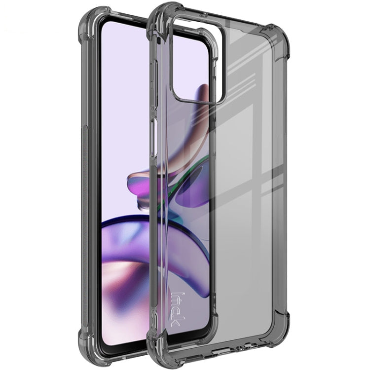 Shockproof Airbag TPU Phone Case – Shockproof, TPU, For Motorola Moto E13 4G, For Motorola Moto G13 4G / G23 4G, For Motorola Moto G53 5G, For Motorola Moto G73 5G, For Motorola ThinkPhone 5G, For Xiaomi Redmi K60E 5G For Motorola Moto G53 5G Transparent Black