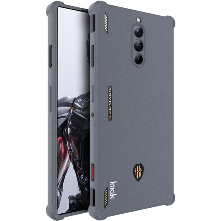 Shockproof Airbag TPU Phone Case – Shockproof, TPU, For ZTE nubia Red Magic 8 Pro 5G, For OnePlus 11 5G, For Xiaomi Redmi K60E 5G For ZTE nubia Red Magic 8 Pro 5G Matte Grey
