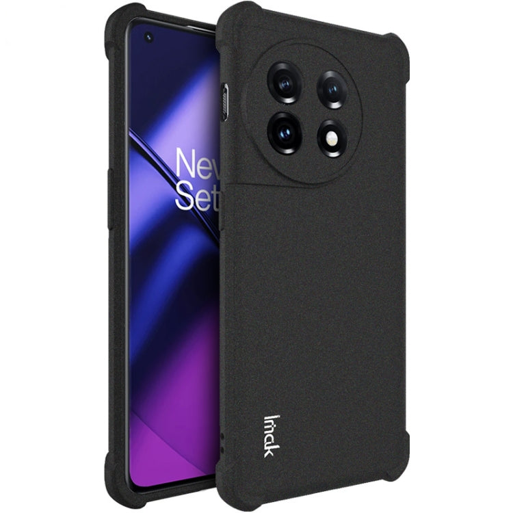 Shockproof Airbag TPU Phone Case – Shockproof, TPU, For ZTE nubia Red Magic 8 Pro 5G, For OnePlus 11 5G, For Xiaomi Redmi K60E 5G For OnePlus 11 5G Matte Black