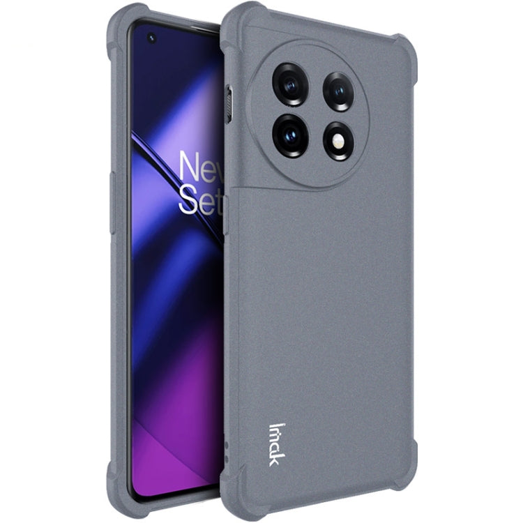 Shockproof Airbag TPU Phone Case – Shockproof, TPU, For ZTE nubia Red Magic 8 Pro 5G, For OnePlus 11 5G, For Xiaomi Redmi K60E 5G For OnePlus 11 5G Matte Grey