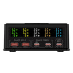 868H 6 in 1 160W 3 PD Type-C + 2 QC3.0 USB Ports Multi Ports Charger, 868H