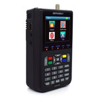 iBRAVEBOX V9 Finder Digital Satellite Signal Finder Meter, EU Plug, AU Plug, UK Plug – TPU EU Plug Black