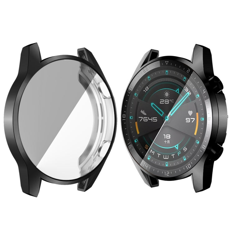 46mm TPU All Inclusive Watch Case, For Huawei Watch GT2 For Huawei Watch GT2 Black