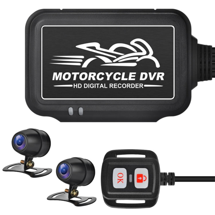 SE3 Dual AHD 1080P Waterproof HD Motorcycle DVR, Support TF Card / Cycling Video / Parking Monitoring, SE3 SE3