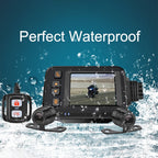 SE30 2.0 inch 1080P Waterproof HD Motorcycle DVR, Support TF Card / Cycling Video / Parking Monitoring, SE30 – Waterproof