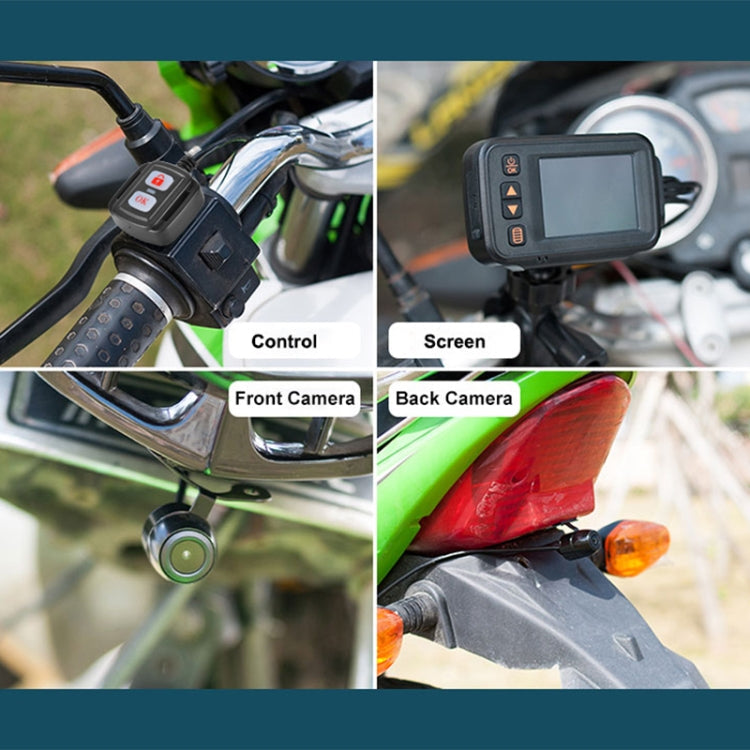 SE30 2.0 inch 1080P Waterproof HD Motorcycle DVR, Support TF Card / Cycling Video / Parking Monitoring, SE30 – Waterproof