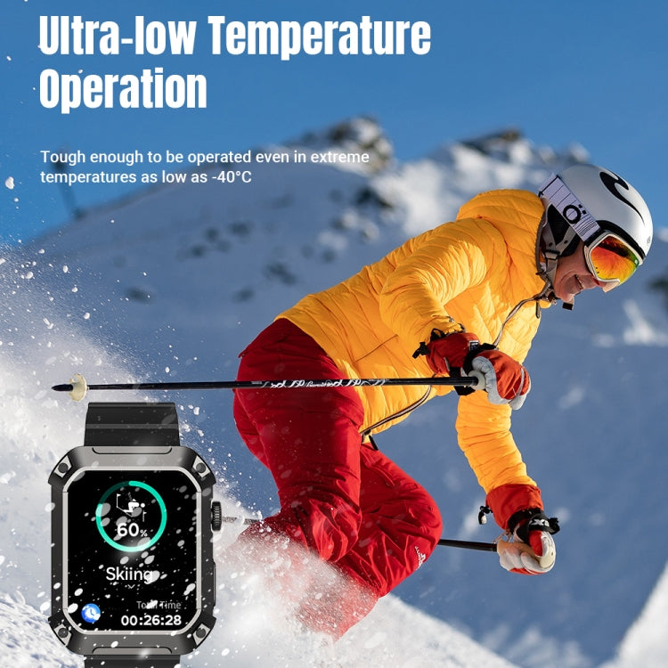Smart Watch – 1.83" Screen, Blood Pressure Monitoring, Bluetooth Call