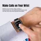 Smart Watch – 1.83" Screen, Blood Pressure Monitoring, Bluetooth Call