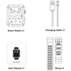 Smart Watch – 1.83" Screen, Blood Pressure Monitoring, Bluetooth Call