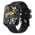 HT15 1.85 inch Silicone Band IP67 Waterproof Smart Watch, Support Bluetooth Calling / Sleep Monitoring Black