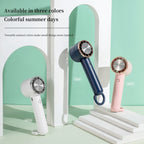 U16 Portable Handheld Cooling Electric Fan, U16 (Pink), U16 (Blue), U16 (White)