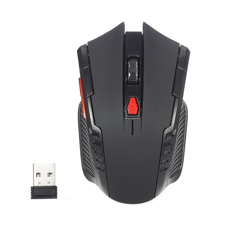 6-keys 2.4G 1600DPI Three-speed Adjustable Wireless Office Mouse, A882 Black, A882 Red, A882 Gold, A882 Blue, A882 Silver Grey – Durable Build, Easy to Use A882 Black Black