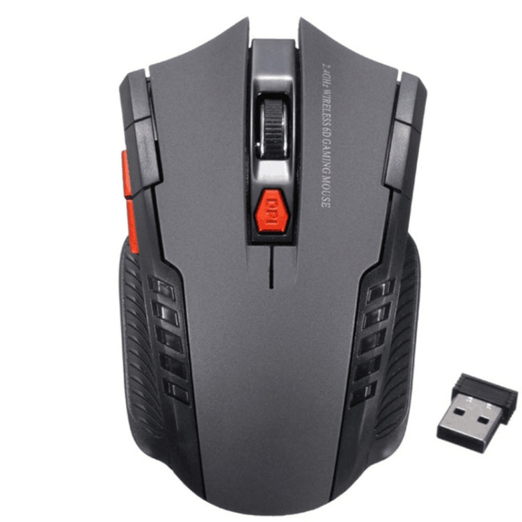 6-keys 2.4G 1600DPI Three-speed Adjustable Wireless Office Mouse, A882 Black, A882 Red, A882 Gold, A882 Blue, A882 Silver Grey – Durable Build, Easy to Use A882 Silver Grey Silver Grey