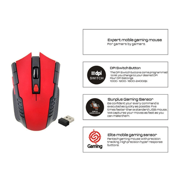 6-keys 2.4G 1600DPI Three-speed Adjustable Wireless Office Mouse, A882 Black, A882 Red, A882 Gold, A882 Blue, A882 Silver Grey – Durable Build, Easy to Use