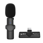 HXSJ F18 2.4G USB-C/Type-C Noise Reduction Lavalier Wireless Microphone, USB-C/Type-C USB-C Type-C