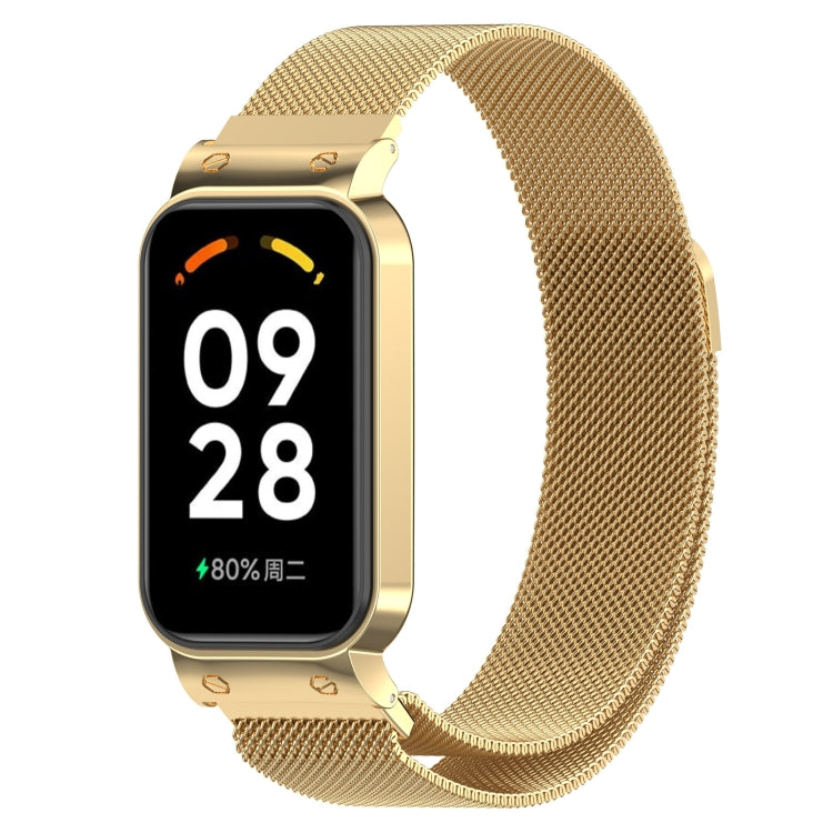 2 in 1 Milan Metal Watch Band, For Redmi Band 2 For Redmi Band 2 Gold